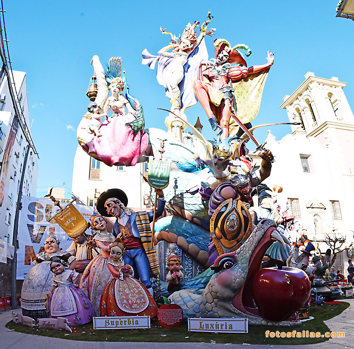 falla Pza del Pilar  2018