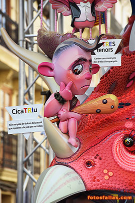 falla infantil Convento Jerusalén  2023
