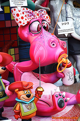 falla infantil Convento Jerusalén  2023