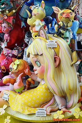 falla infantil Convento Jerusalén  2023
