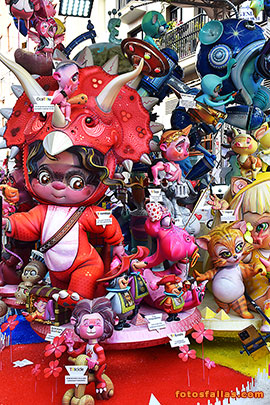 falla infantil Convento Jerusalén  2023