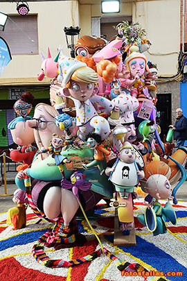 falla infantil Gaeta-Farnals  2023