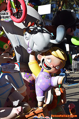 falla infantil Regne Valencia 2023