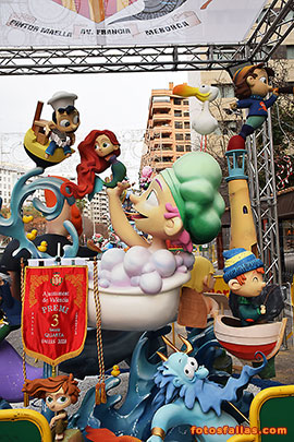 falla infantil Maella-Francia 2023
