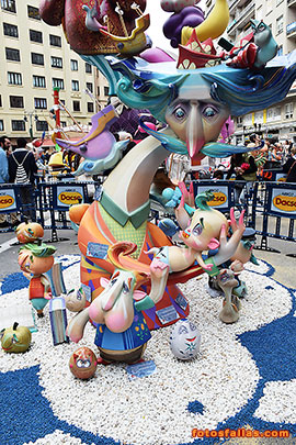 falla infantil Avda Oeste 2023