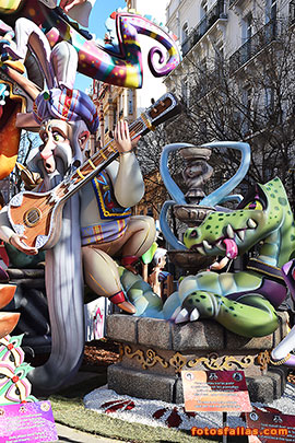 falla Regne Valencia 2023