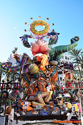 falla Regne Valencia 2023