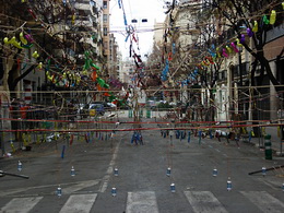 mascletá en la calle
