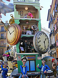 Falla Pl de la Reina-Paz-S Vicente