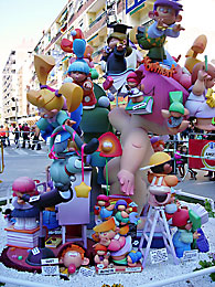Children Falla  Antiga Campanar