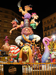 Falla Pl. Pintor Segrelles
