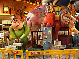 Falla Pl. Pintor Segrelles
