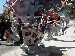 the glory of the ruler of fallas fiesta