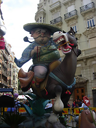 chinese riding a horse 