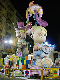 Falla  Ramiro de Maetzu-Los Leones 