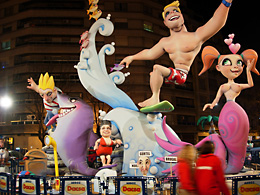 Falla Pza Pintor Segrelles