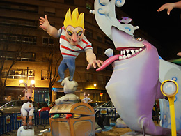 Falla Pza Pintor Segrelles