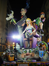Falla Canarias-Elche