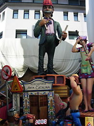 Falla  Pza Lope de Vega