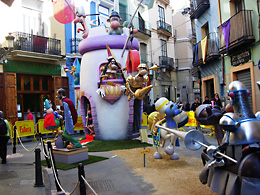 Falla  Corretgeria-Bany dels Pavesos