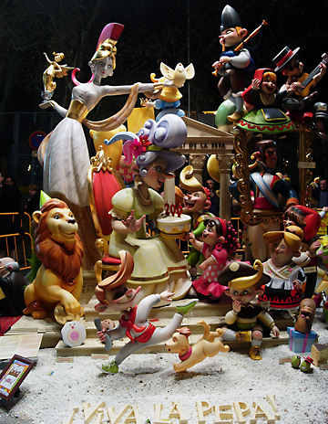 Falla Infantile  Ayuntamiento