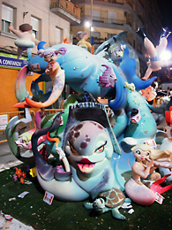 Falla Ramiro Maeztu-Los Leones 
