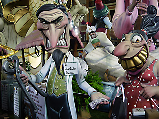 dentist and girl with gold teeth