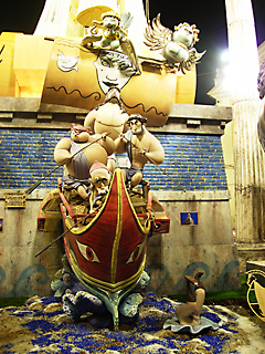 barco y sirenas