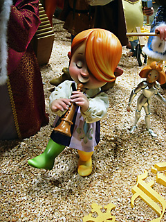 boy with flute