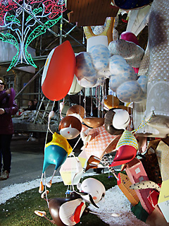 man falling from the balloon