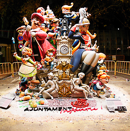 Falla infantil Ayuntamiento