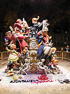 child falla ayuntamiento