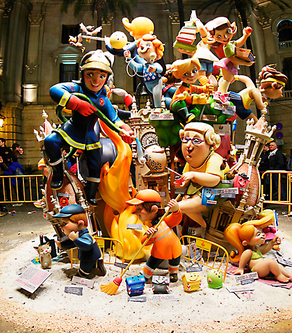 Falla infantil Ayuntamiento