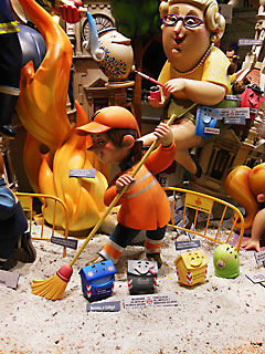 boy sweeping 