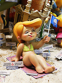 girl in the beach