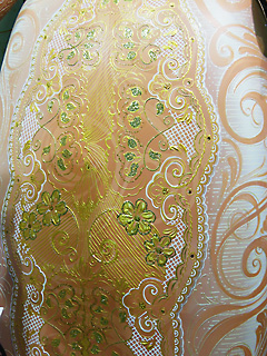 detail of the dress