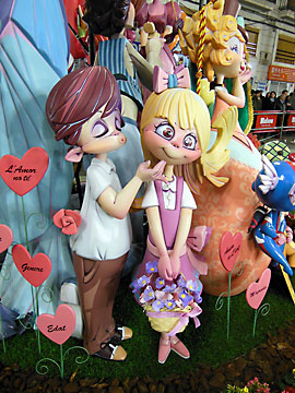 children in love