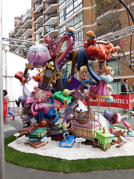 back of falla