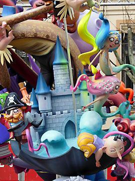pirate and castle
