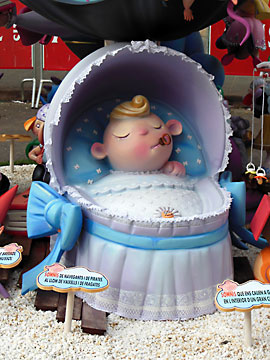 baby sleeping with pacifier