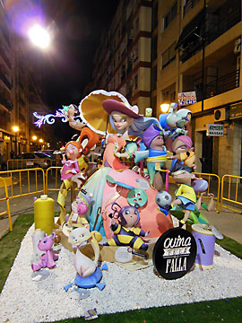 falla Islas Canarias-Elche 2015