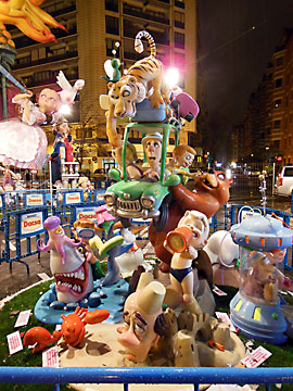falla Pza Pintor Segrelles 2015