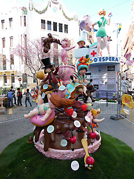 falla Pizarro-Amorós 2015
