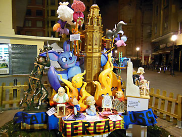 falla Mercado de Ruzafa 2015