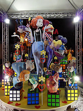 falla  Espartero-Gran Via Ramón y Cajal 2015