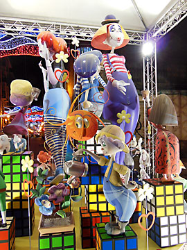 falla  Espartero-Gran Via Ramón y Cajal 2015