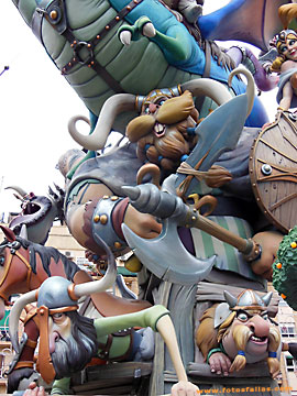 bárbaro con hacha