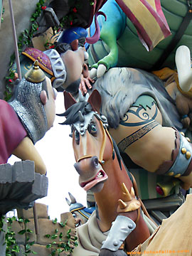 caballo y ariete
