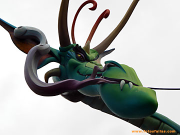 cabeza de dragon
