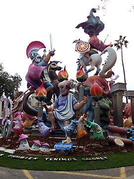 back of falla